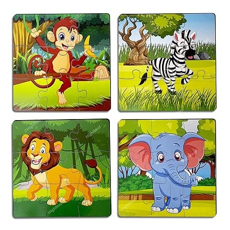 HighRoof Wooden Jigsaw Puzzle Game