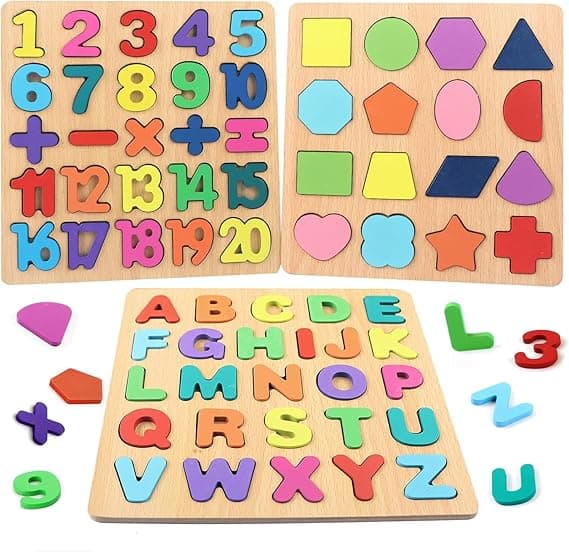 Wooden Learning Educational Board for Kids